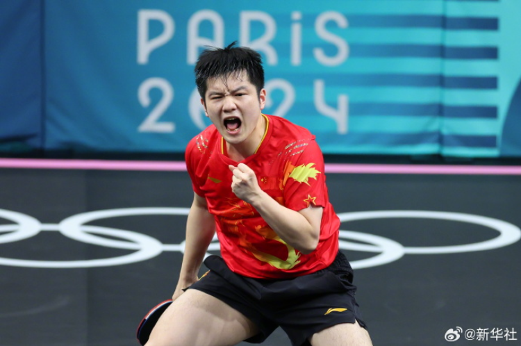 关于法国乒乓球队逆转德国乒乓球队，樊振东送出助攻的信息