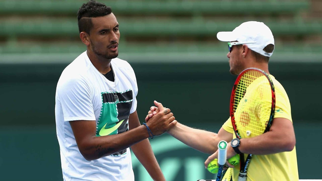 包含英国网球队绝地反击法国网球队，克耶高斯完成帽子戏法的词条