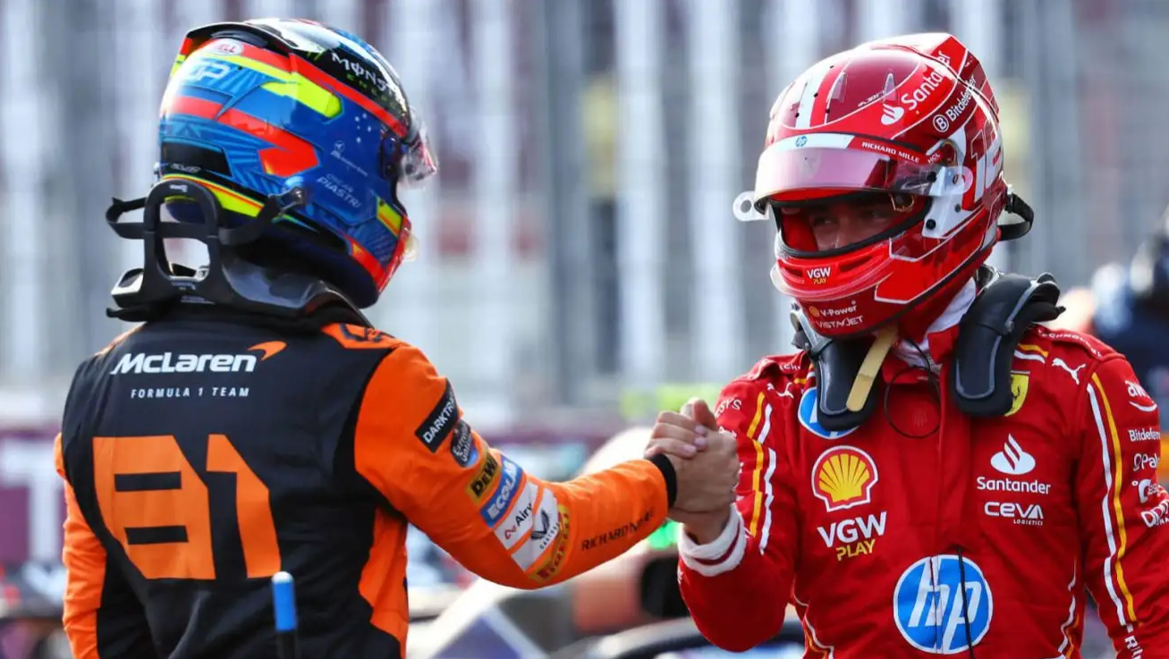 包含梅赛德斯险胜雷诺车队，皮亚斯特里点燃赛场的词条